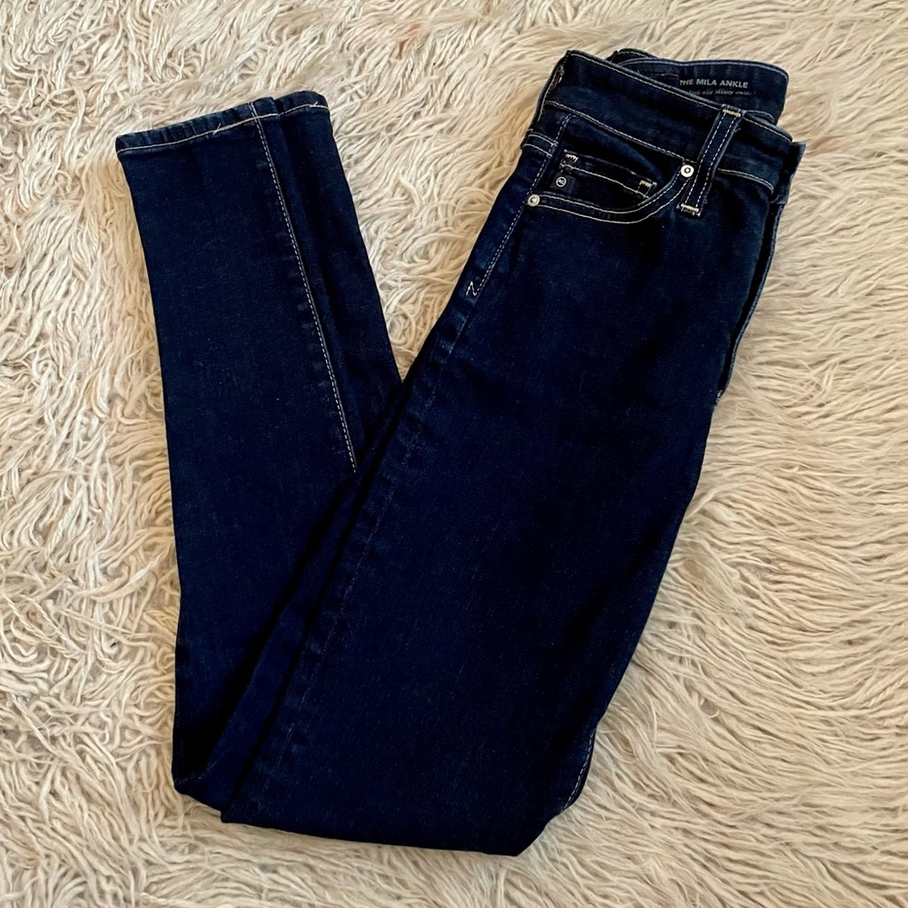 AG Mila ankle skinny jean